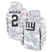 Men's Antwane Wells Jr. New York Giants Camo Arctic 2024 Salute to Service Club Fleece Pullover Hoodie