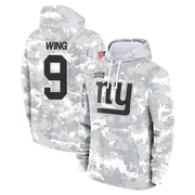 Men's Brad Wing New York Giants Camo Arctic 2024 Salute to Service Club Fleece Pullover Hoodie