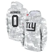 Men's Braxton Berrios New York Giants Camo Arctic 2024 Salute to Service Club Fleece Pullover Hoodie