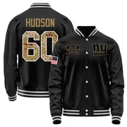 Men's Bryan Hudson New York Giants Black Salute to Service Sideline Performance Jacket
