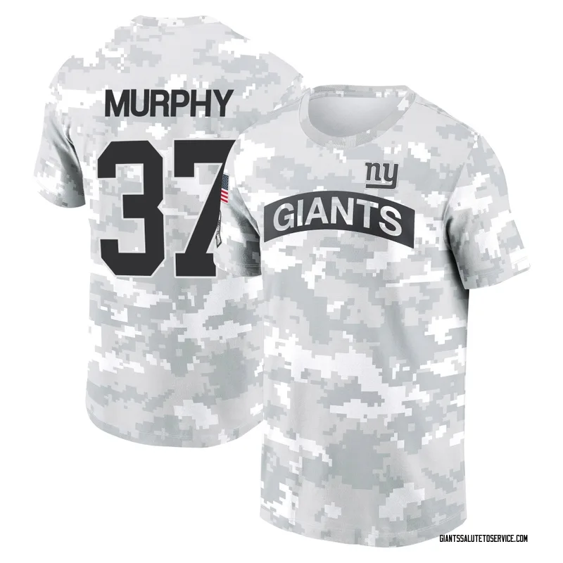 Men's Caleb Murphy New York Giants Camo Arctic 2024 Salute to Service Performance T-Shirt