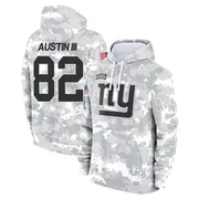 Men's Calvin Austin III New York Giants Camo Arctic 2024 Salute to Service Club Fleece Pullover Hoodie