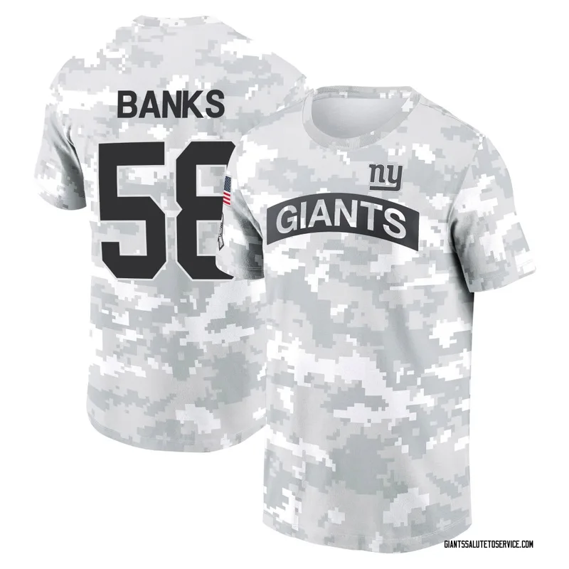 Men's Carl Banks New York Giants Camo Arctic 2024 Salute to Service Performance T-Shirt