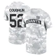 Men's Carter Coughlin New York Giants Camo Arctic 2024 Salute to Service Performance T-Shirt