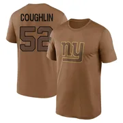 Men's Carter Coughlin New York Giants Legend Brown 2023 Salute To Service Performance T-Shirt