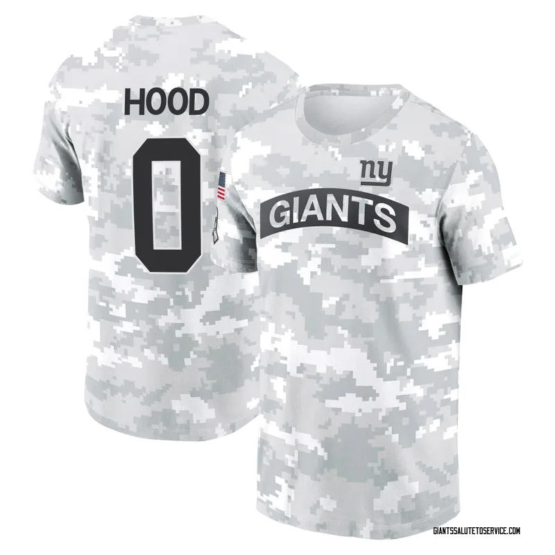 Men's Colton Hood New York Giants Camo Arctic 2024 Salute to Service Performance T-Shirt