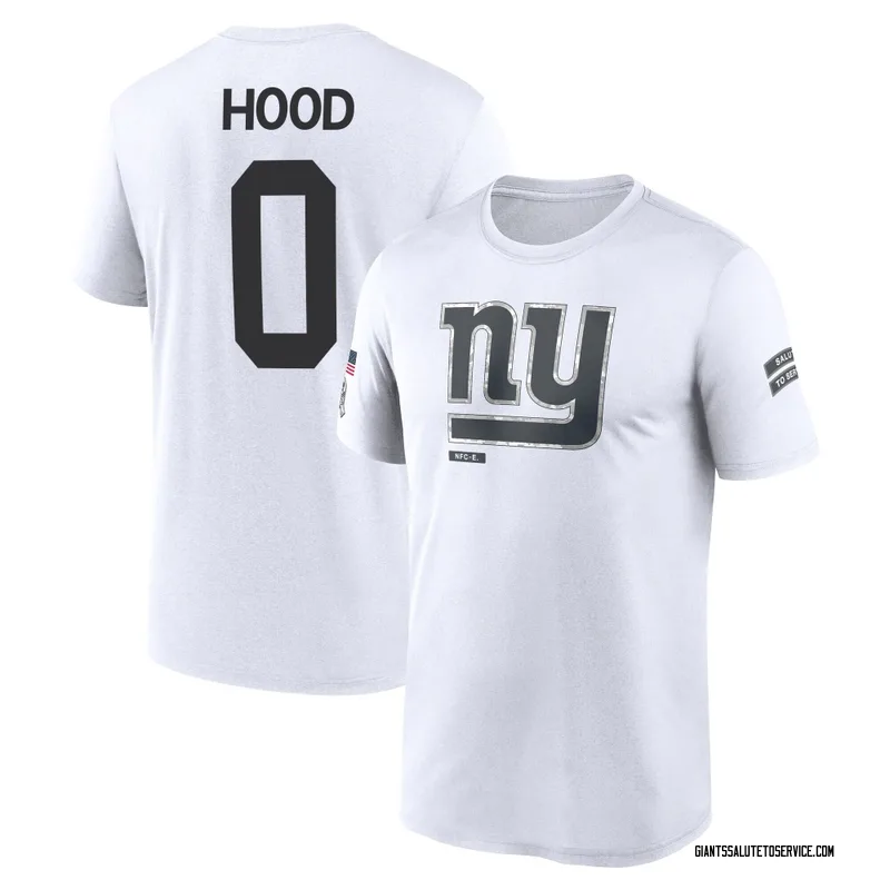 Men's Colton Hood New York Giants Legend White 2024 Salute to Service Performance T-Shirt