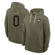 Men's Colton Hood New York Giants Olive 2025 Salute to Service Hoodie