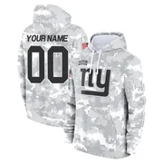 Men's Custom New York Giants Camo Arctic 2024 Salute to Service Club Fleece Pullover Hoodie