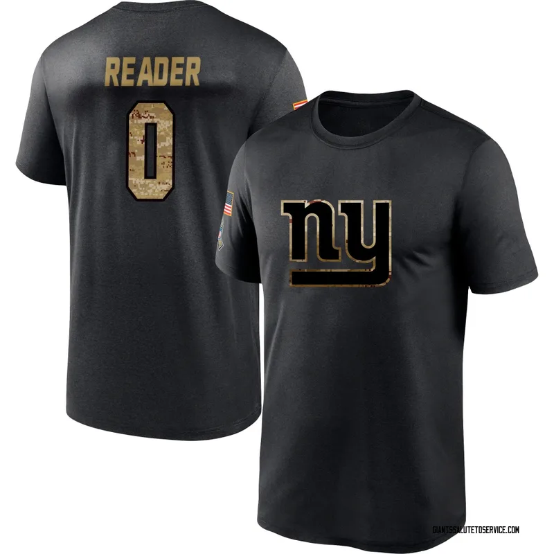 Men's DJ Reader New York Giants Black 2020 Salute To Service Performance T-Shirt