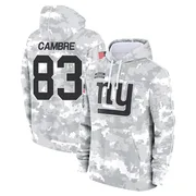 Men's Dalen Cambre New York Giants Camo Arctic 2024 Salute to Service Club Fleece Pullover Hoodie