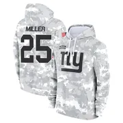 Men's Dante Miller New York Giants Camo Arctic 2024 Salute to Service Club Fleece Pullover Hoodie