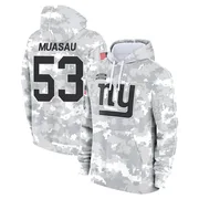 Men's Darius Muasau New York Giants Camo Arctic 2024 Salute to Service Club Fleece Pullover Hoodie