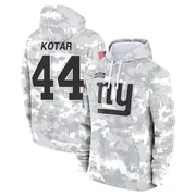 Men's Doug Kotar New York Giants Camo Arctic 2024 Salute to Service Club Fleece Pullover Hoodie