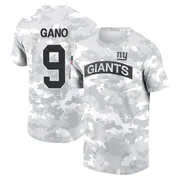 Men's Graham Gano New York Giants Camo Arctic 2024 Salute to Service Performance T-Shirt