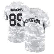 Men's Isaiah Hodgins New York Giants Camo Arctic 2024 Salute to Service Performance T-Shirt