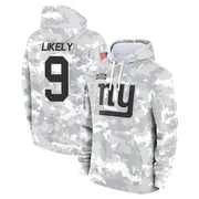 Men's Isaiah Likely New York Giants Camo Arctic 2024 Salute to Service Club Fleece Pullover Hoodie