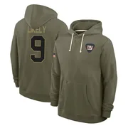 Men's Isaiah Likely New York Giants Olive 2025 Salute to Service Hoodie