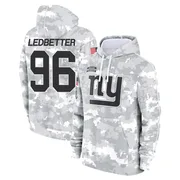 Men's Jeremiah Ledbetter New York Giants Camo Arctic 2024 Salute to Service Club Fleece Pullover Hoodie