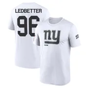 Men's Jeremiah Ledbetter New York Giants Legend White 2024 Salute to Service Performance T-Shirt