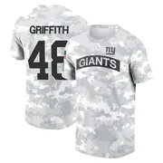 Men's Jonas Griffith New York Giants Camo Arctic 2024 Salute to Service Performance T-Shirt