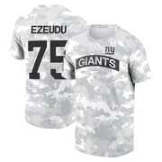 Men's Joshua Ezeudu New York Giants Camo Arctic 2024 Salute to Service Performance T-Shirt