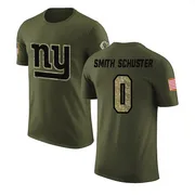 Men's JuJu Smith-Schuster New York Giants Legend Olive Salute to Service T-Shirt