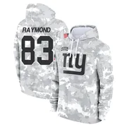 Men's Kalif Raymond New York Giants Camo Arctic 2024 Salute to Service Club Fleece Pullover Hoodie