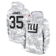 Men's LaMareon James New York Giants Camo Arctic 2024 Salute to Service Club Fleece Pullover Hoodie