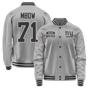 Men's Marcus Mbow New York Giants Gray Salute to Service Performance Jacket