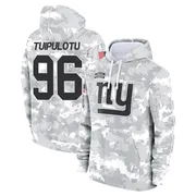 Men's Marlon Tuipulotu New York Giants Camo Arctic 2024 Salute to Service Club Fleece Pullover Hoodie