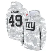 Men's Matthew Adams New York Giants Camo Arctic 2024 Salute to Service Club Fleece Pullover Hoodie