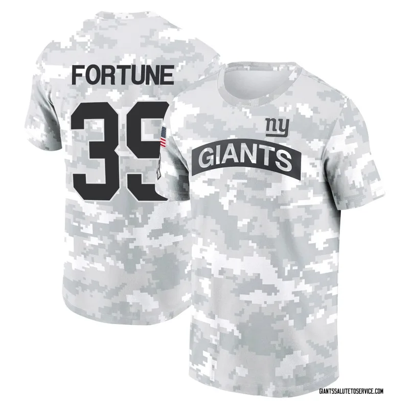 Men's O'Donnell Fortune New York Giants Camo Arctic 2024 Salute to Service Performance T-Shirt