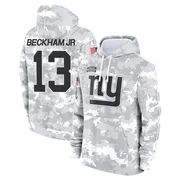 Men's Odell Beckham Jr. New York Giants Camo Arctic 2024 Salute to Service Club Fleece Pullover Hoodie