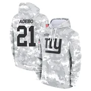 Men's Paulson Adebo New York Giants Camo Arctic 2024 Salute to Service Club Fleece Pullover Hoodie