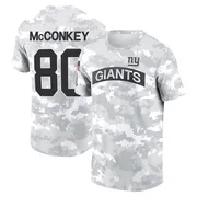Men's Phil McConkey New York Giants Camo Arctic 2024 Salute to Service Performance T-Shirt
