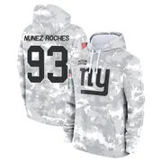 Men's Rakeem Nunez-Roches New York Giants Camo Arctic 2024 Salute to Service Club Fleece Pullover Hoodie