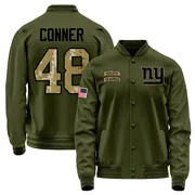 Men's Tanner Conner New York Giants Olive Salute to Service Sideline Performance Jacket