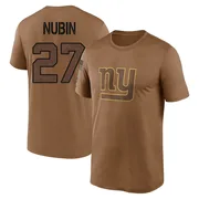 Men's Tyler Nubin New York Giants Legend Brown 2023 Salute To Service Performance T-Shirt