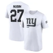 Men's Tyler Nubin New York Giants Legend White 2024 Salute to Service Performance T-Shirt