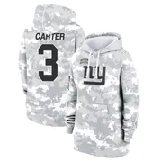 Women's Abdul Carter New York Giants Camo Arctic 2024 Salute to Service Club Fleece Pullover Hoodie