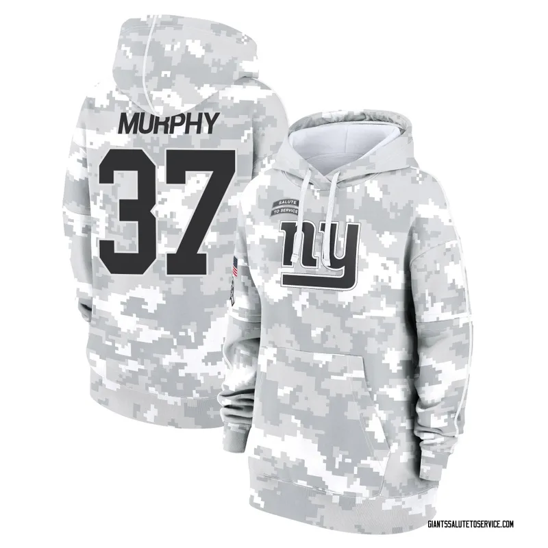 Women's Caleb Murphy New York Giants Camo Arctic 2024 Salute to Service Club Fleece Pullover Hoodie
