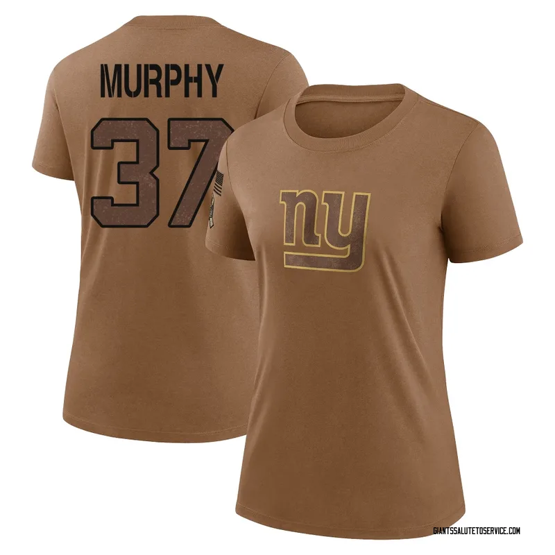 Women's Caleb Murphy New York Giants Legend Brown 2023 Salute To Service Performance T-Shirt