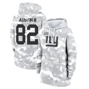 Women's Calvin Austin III New York Giants Camo Arctic 2024 Salute to Service Club Fleece Pullover Hoodie