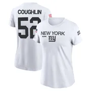 Women's Carter Coughlin New York Giants Legend White 2024 Salute to Service Performance T-Shirt