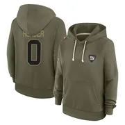 Women's DJ Reader New York Giants Olive 2025 Salute to Service Hoodie