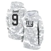 Women's Graham Gano New York Giants Camo Arctic 2024 Salute to Service Club Fleece Pullover Hoodie