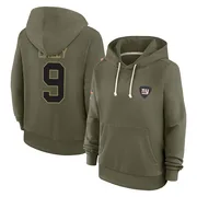 Women's Isaiah Likely New York Giants Olive 2025 Salute to Service Hoodie