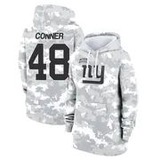 Women's Tanner Conner New York Giants Camo Arctic 2024 Salute to Service Club Fleece Pullover Hoodie