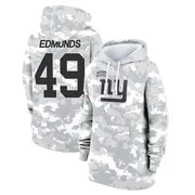 Women's Tremaine Edmunds New York Giants Camo Arctic 2024 Salute to Service Club Fleece Pullover Hoodie